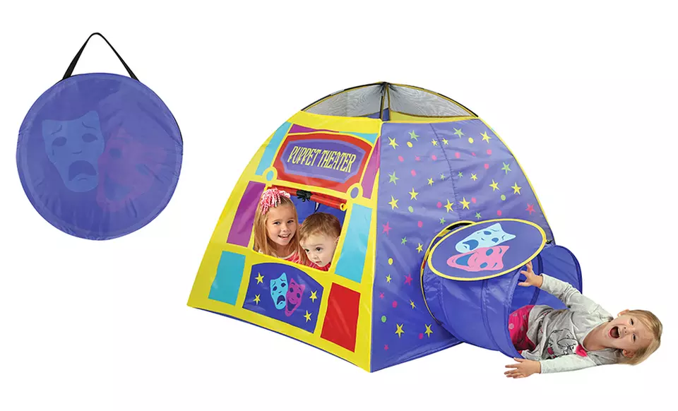 Puppet Theater Tent and Carry Case - Primary Image