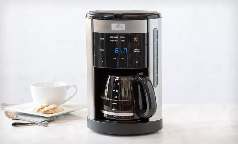$39.99 for MasterChef 12-Cup Programmable Digital Coffee Maker ($69.99 List Price). Free Shipping and Returns. - Primary Image