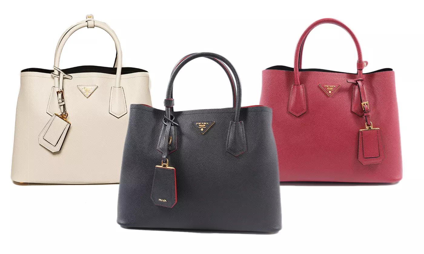 Prada Saffiano Cuir Leather Tote - Primary Image