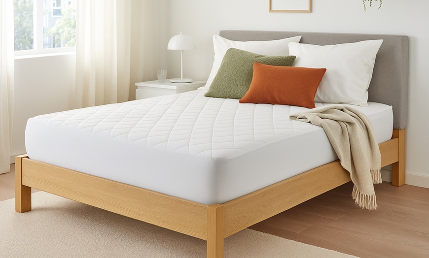Image 1: Protège-matelas hypoallergénique Sampur