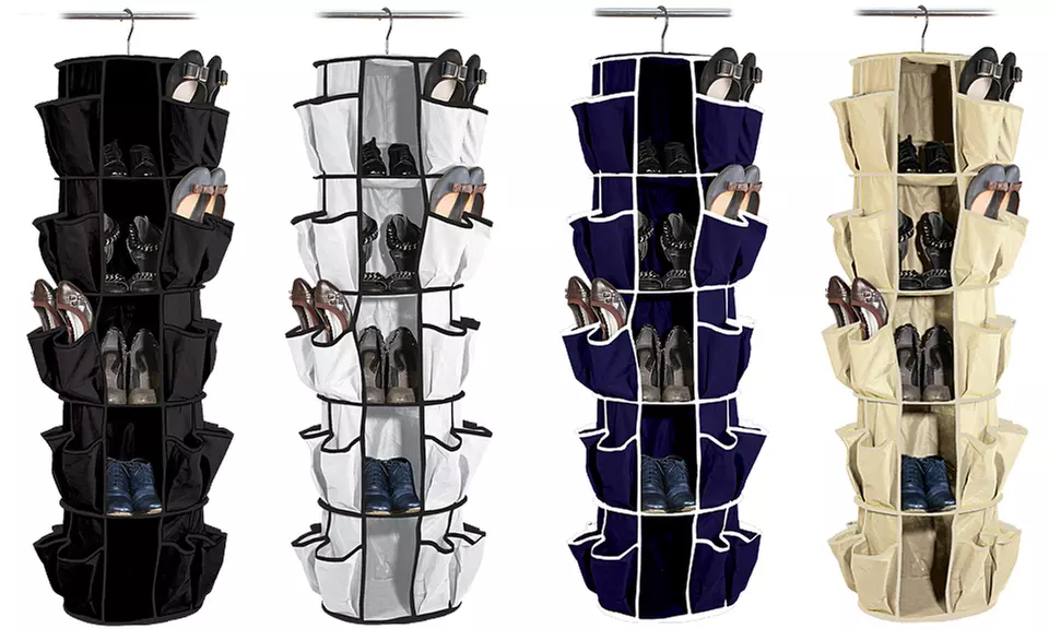 40-Pocket Swiveling Closet Organizer - Primary Image