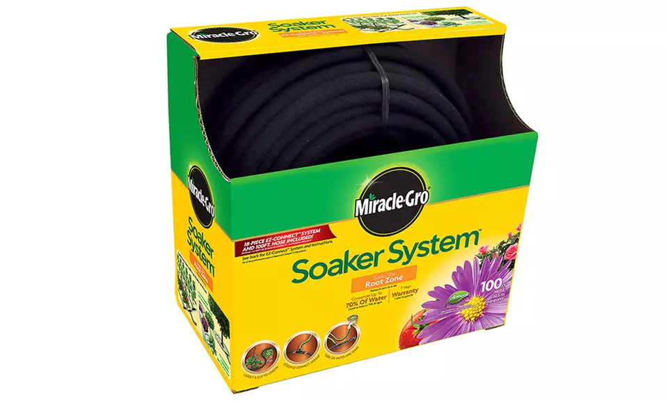 3/8" Miracle Gro Soaker System from $15.99-$27.99 - Second Medium