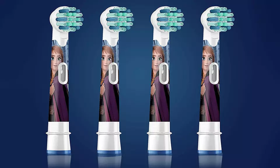 Oral-B Kids Replacement Toothbrush Heads - Disney Frozen and Spiderman Theme - Primary Image