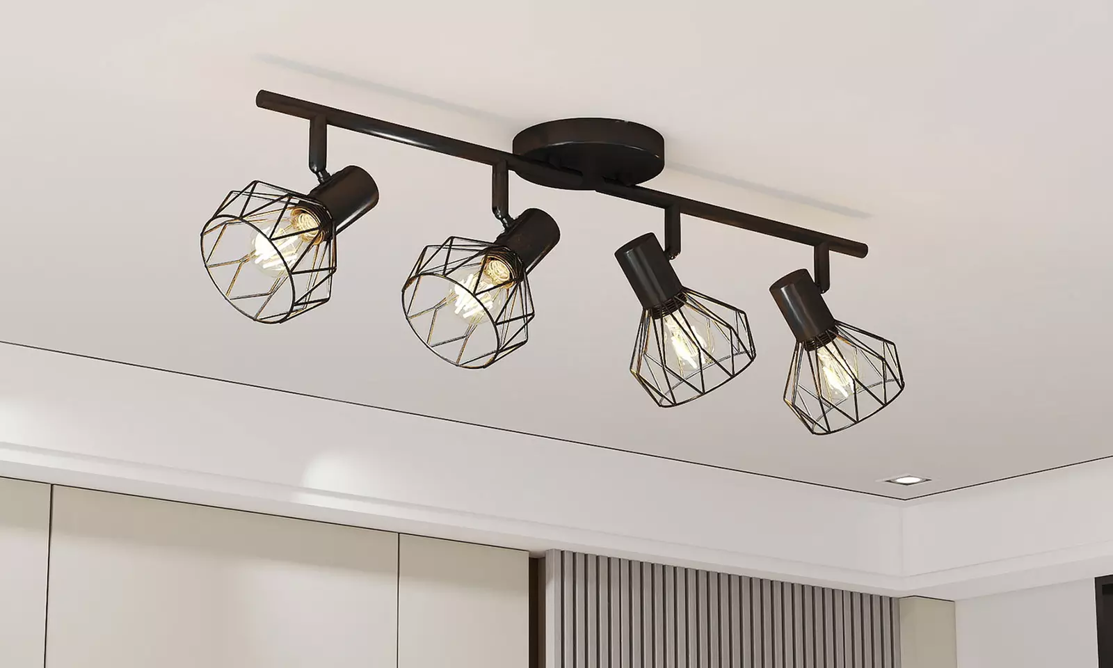 Emitto 3-Way and 4-Way Vintage Industrial Spotlight