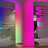 Image 9: Custom LED Name Mirror from Justyling