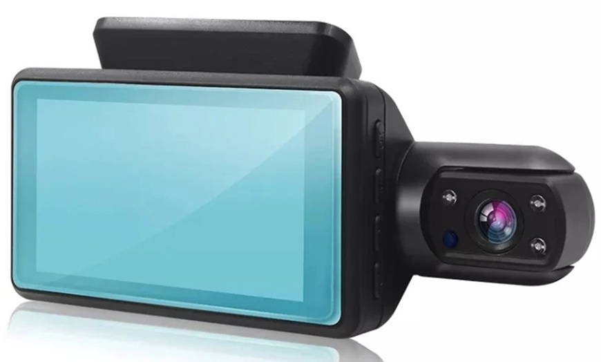 Image 3: Dashcam con doppio obiettivo