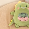 Image 13: Cute Cartoon Plush Stuffed Back Cushion