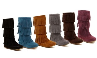 Boho Festival Fringe Boots