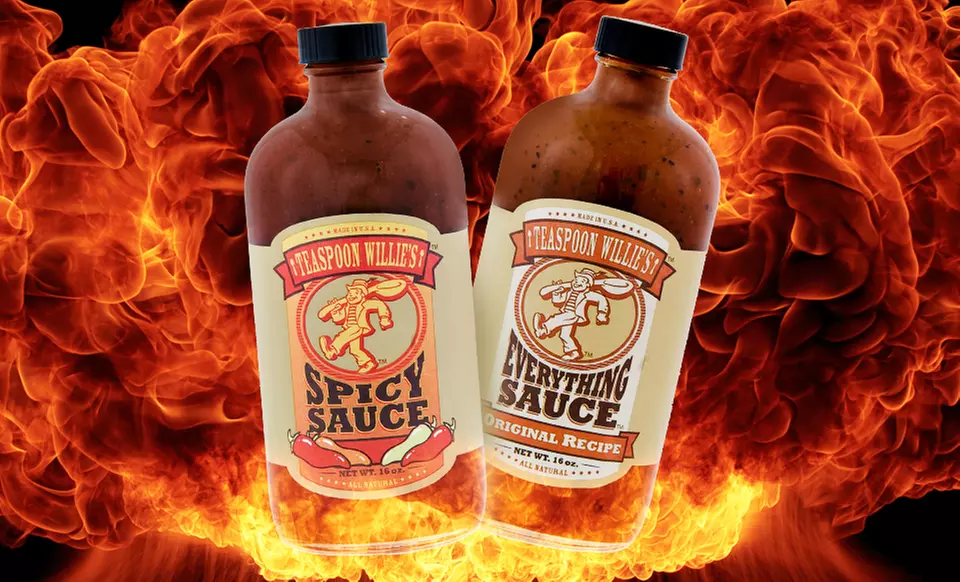 4-Pack of Teaspoon Willie's Everything Sauce or Spicy Sauce - Primary Image