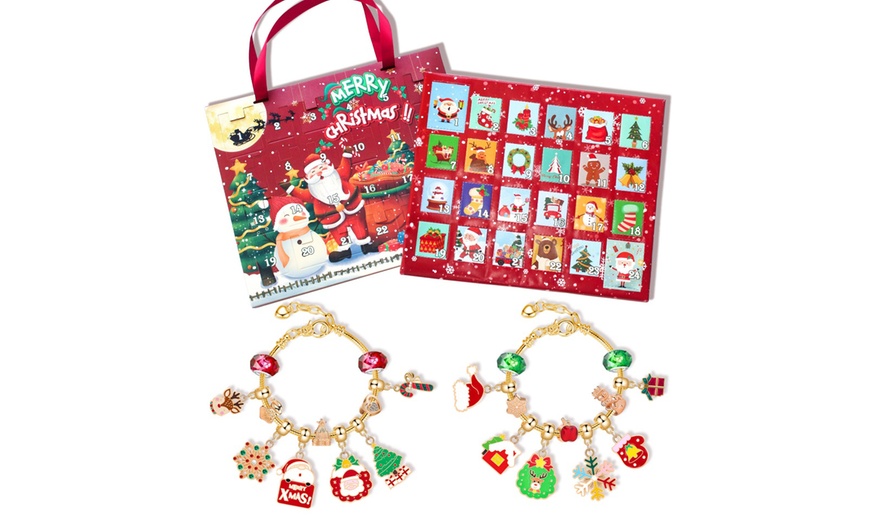 Image 6: Christmas Charms Bracelet Advent Calendars - Build Your Own Bracelet