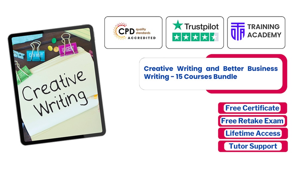 Creative and Business Writing 15-Course Bundle & Lifetime Membership!