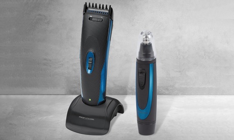 Tagliacapelli e barba professionale Proficook con epilatore per naso e orecchie