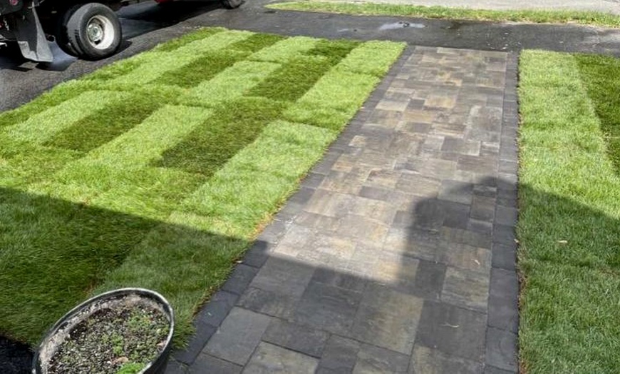 Image 9: Gutter Cleaning, Pressure Washing, Sidewalk/Patio Power Washing & More