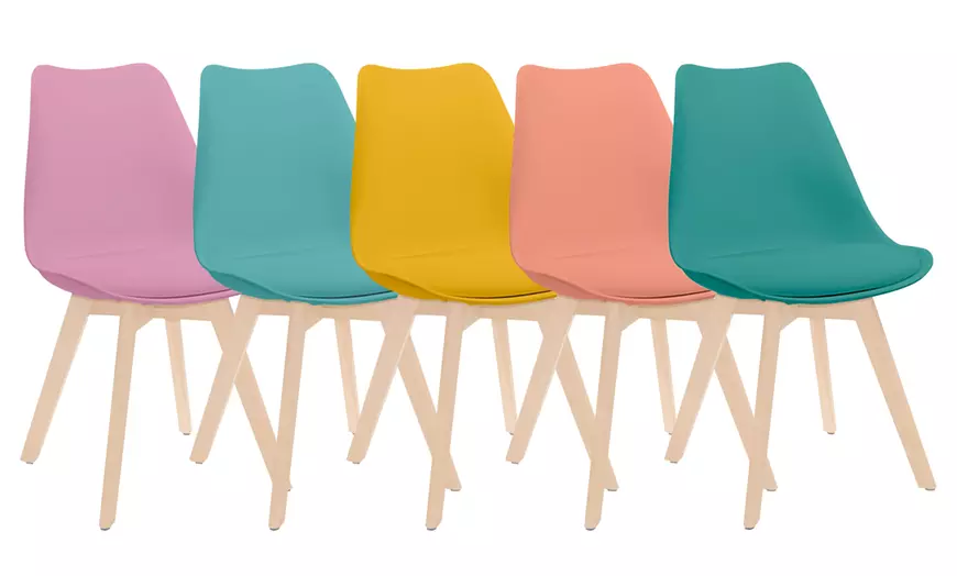 Image 1: Sillas de comedor estilo nórdico Daria