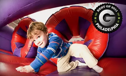 5 or 10 Open-Bounce Visits at BounceU (Up to 56% Off). 10 Options Available. - Primary Image