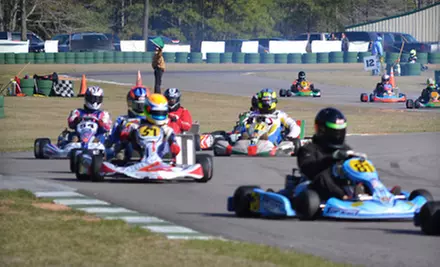 Three or Six 10-Minute Racing-Kart Sessions at Carolina Motorsports Park in Kershaw - Primary Image