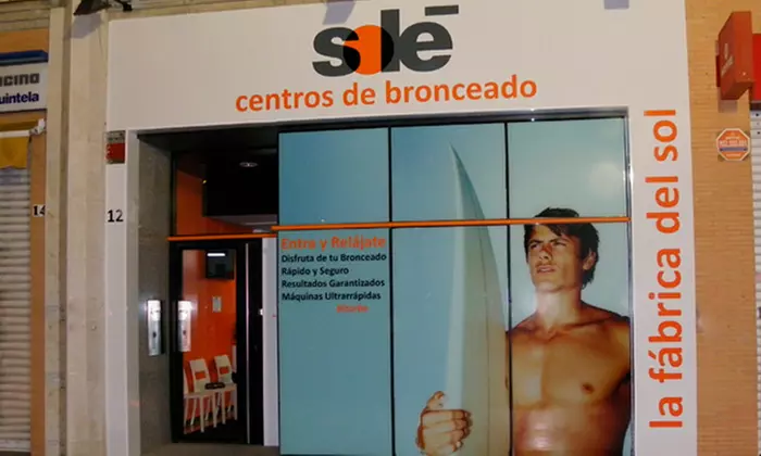 Sesiones de rayo uva con colágeno en máquina horizontal o vertical