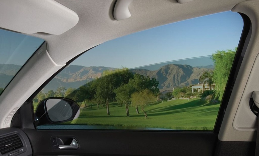 Image 2: Two-Door Carbon Tinting Service
