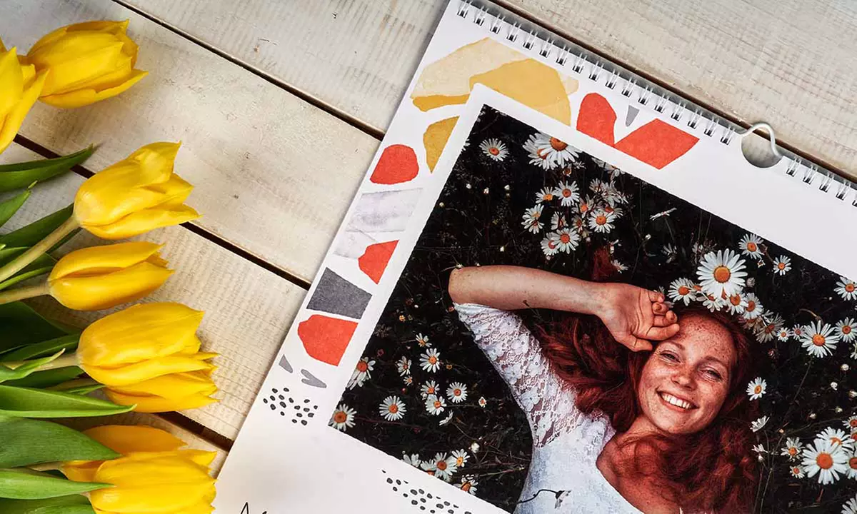 Personalizowane kalendarze biurkowe i ścienne z własnymi zdjęciami