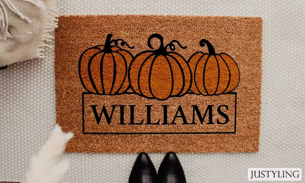 Paillasson en fibre de coco pour Halloween