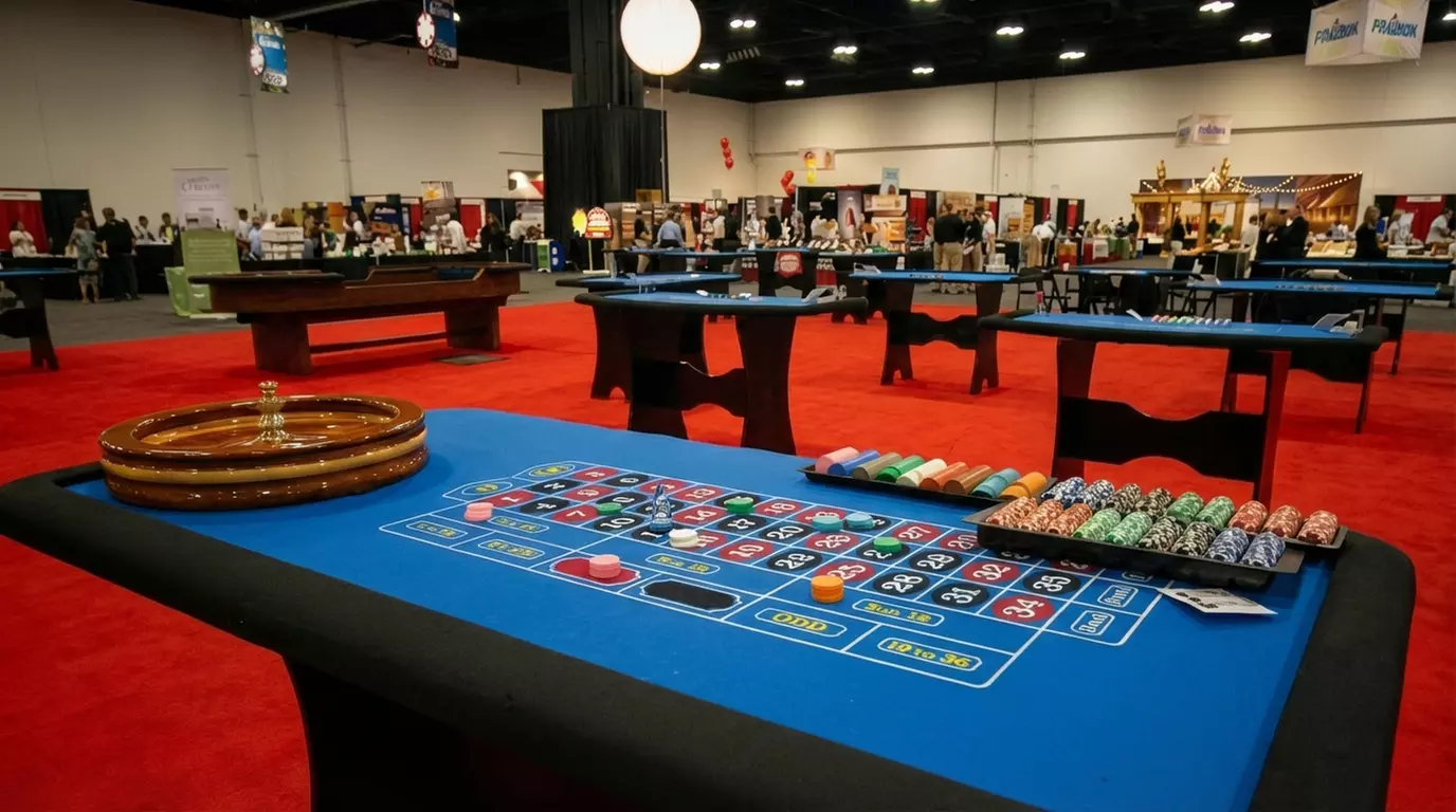 Unforgettable 2 or 3-Hour Blackjack Party Plus Professional Bartender at Hot Mess Casino Parties (Up to 55%Off) - Primary Image