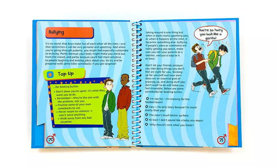Just For Boys: A Book About Growing Up - Second Medium