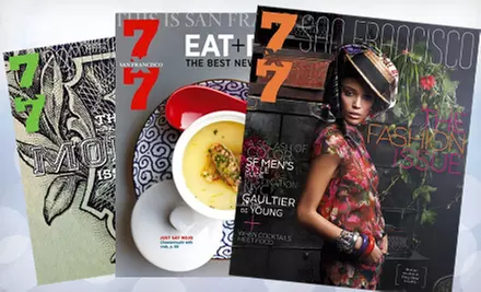 $7 for a One-Year Subscription to "7x7" Magazine with E-Newsletter ($15 Value) - Primary Image