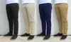 Galaxy by Harvic Men's Slim Fit Cotton Stretch Chino Pants (2-Pack)