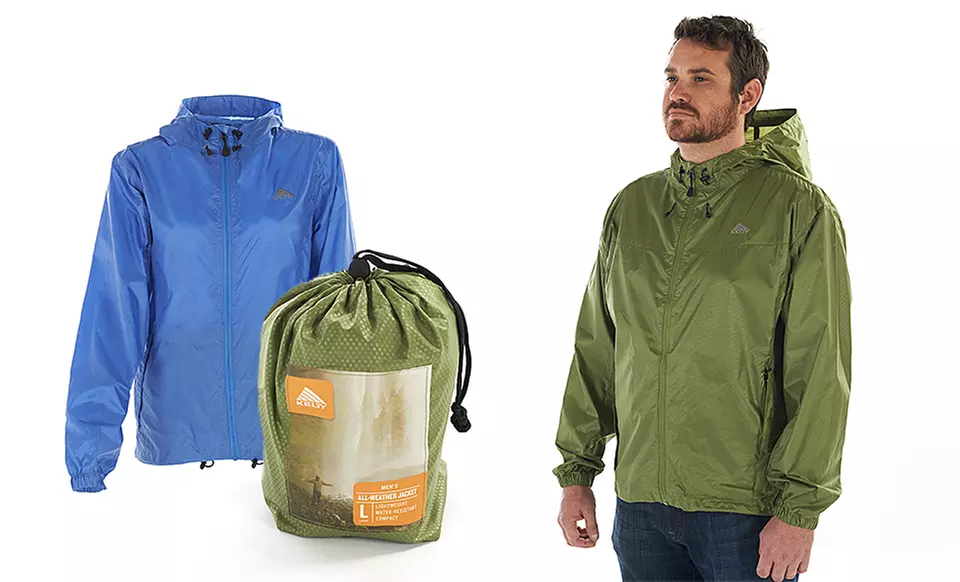 Kelty All-Weather Men's and Women's Jackets. Multiple Sizes and Colors Available. Free Returns. - Primary Image