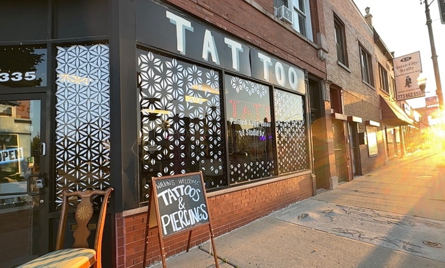 Image 1: Tattoo, Medium-Sized Tattoo or 2-Hour Tattoo Services w/ Consultation