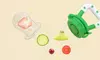 3 Pack Baby Food Feeder Fruit Silicone Nipple Teething Toy Soother Pacifier