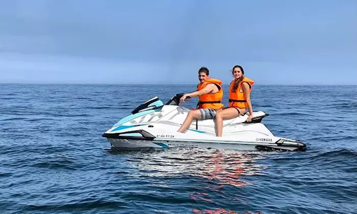 Excursión de 30 o 60 minutos en moto de agua con opción a paddle surf