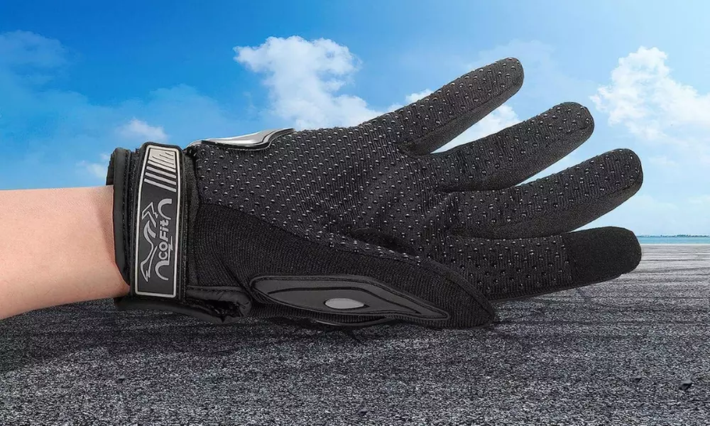 Free Shipping: Unisex Full Finger Touch Screen Motorcycle Gloves