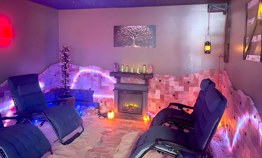 Image 1: Salt Room Sessions Up to 1 Hour for up to 6 People