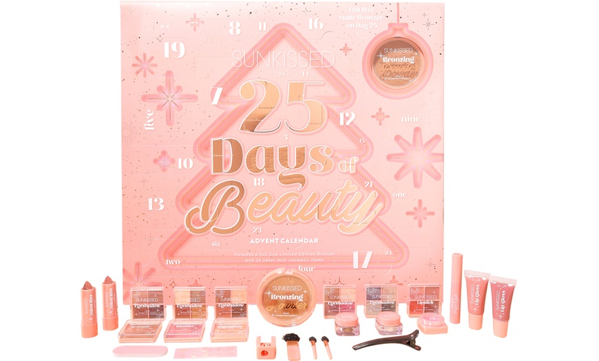 Image 4: Sunkissed 25 Days Of Beauty Christmas Advent Calendar - Natural and Vegan