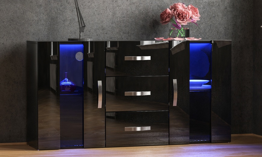 Image 2: Astro LED Sideboard