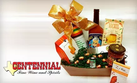 $39 for an Ultimate Tailgate Party Basket and $20 Gift Card at Centennial Fine Wine and Spirits ($80 Value) - Primary Image