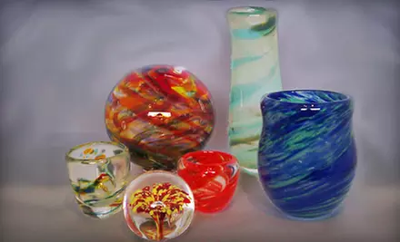 Three-Hour Introductory Glass-Blowing Workshop at Agnes of Glass (Up to 51% Off). Two Options Available. - Primary Image