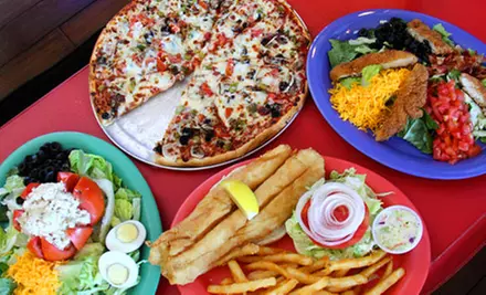 Sports-Bar Fare and Drinks at Sand Bar. Two Options Available. - Primary Image