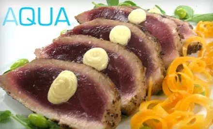 $30 for $60 Worth of Dinner Fare or $10 for $20 Worth of Lunch Fare at Aqua Kitchen and Bar - Primary Image