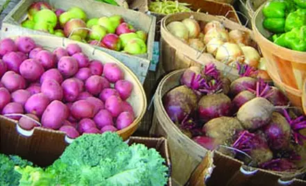 $10 for $20 Worth of Locally Sourced Produce, Meat, Flowers, and Gifts at 2nd Street Market - Primary Image