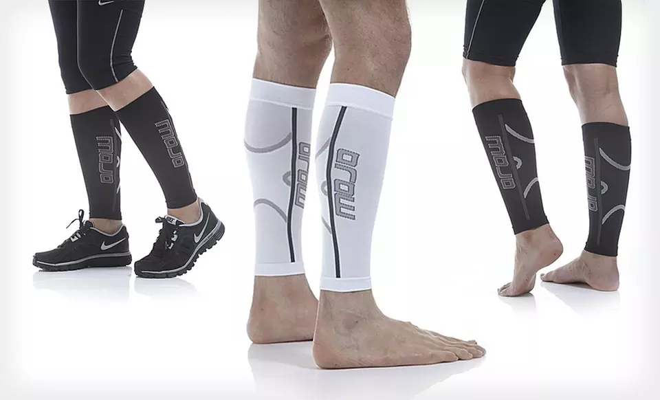 $24.99 for 1 Pair of MoJo Elite Running Calf Compression Sleeves ($45 List Price). Multiple Colors. Free Shipping. - Primary Image