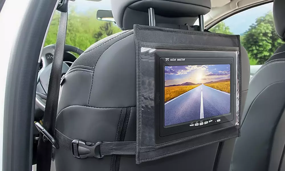 7-Zoll-LCD-Monitor mit 2 RCA-Eingängen, DVD MW26 fürs Auto