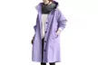 Women's Casual Style Long Trench Coat - Image 7
