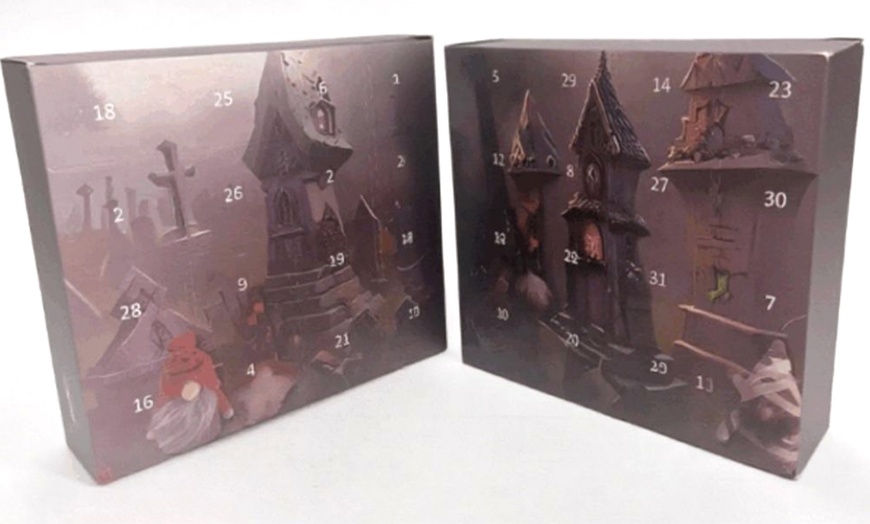 Image 5: Holiday Gnome Countdown Calendar, Includes Themed Dolls and Surprises