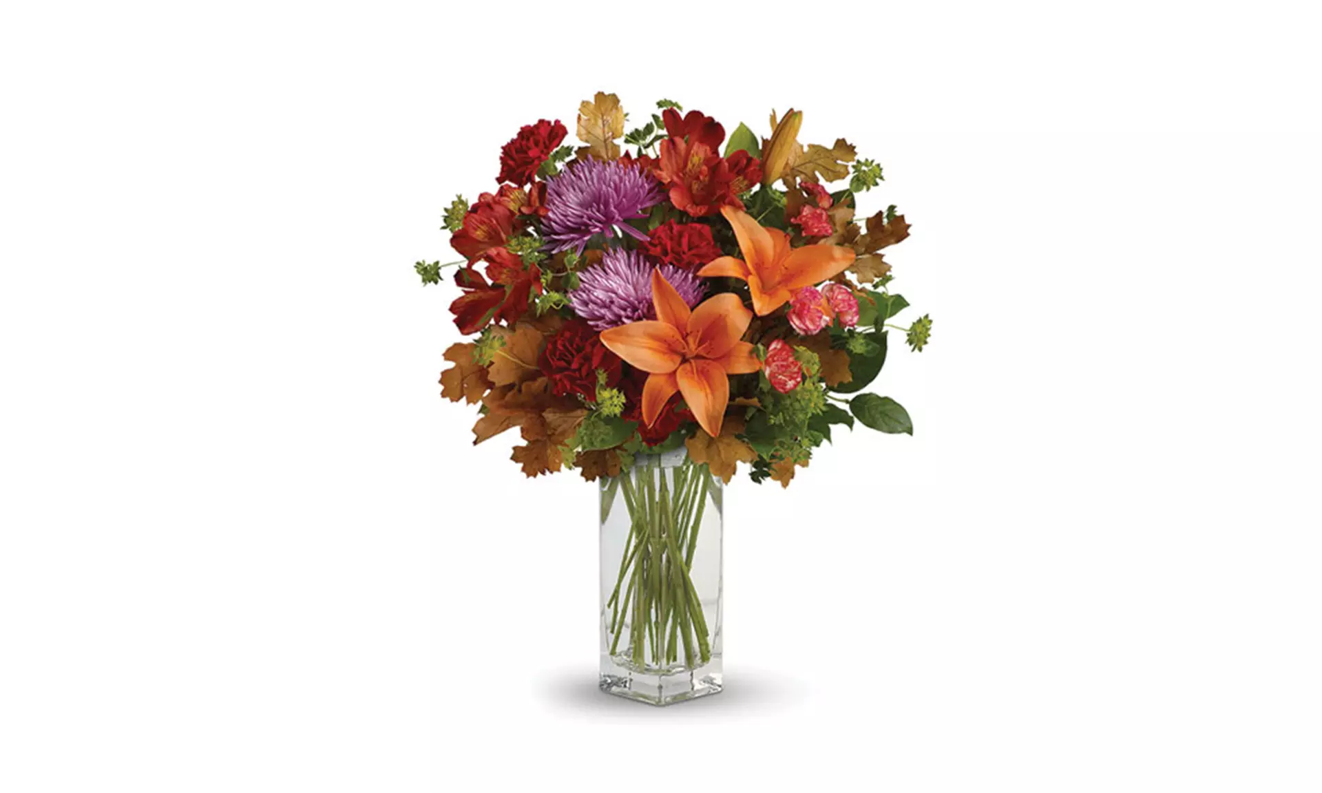 Warm & Rustic Fall Flower Arrangements from Blooms Today with Vase & Flower Delivery Included (Up To 72% Off)