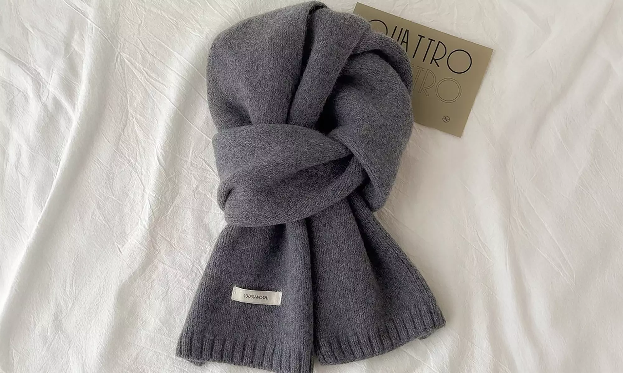 Warme Australische wollen sjaal