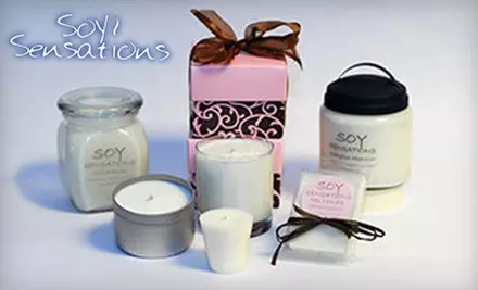 $10 for $20 Worth of Candles from Soy Sensations - Primary Image