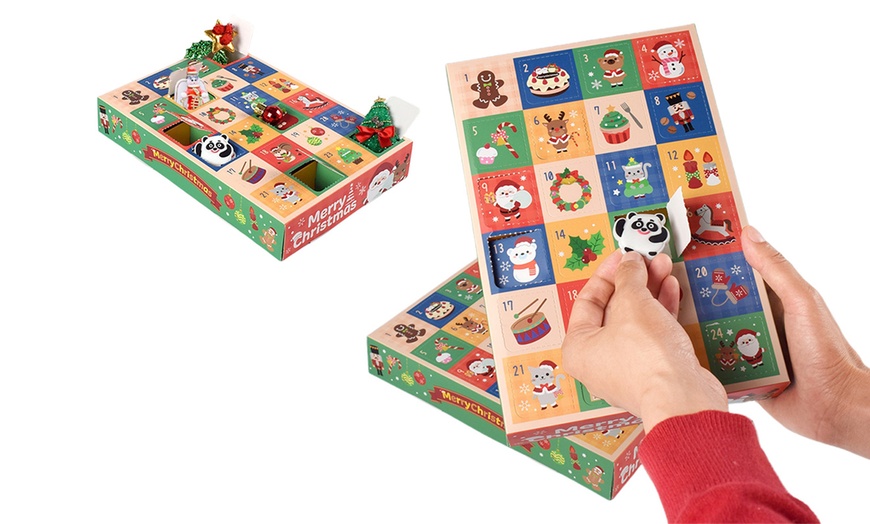 Image 13: 5Pcs Empty Christmas Advent Calendar Boxes