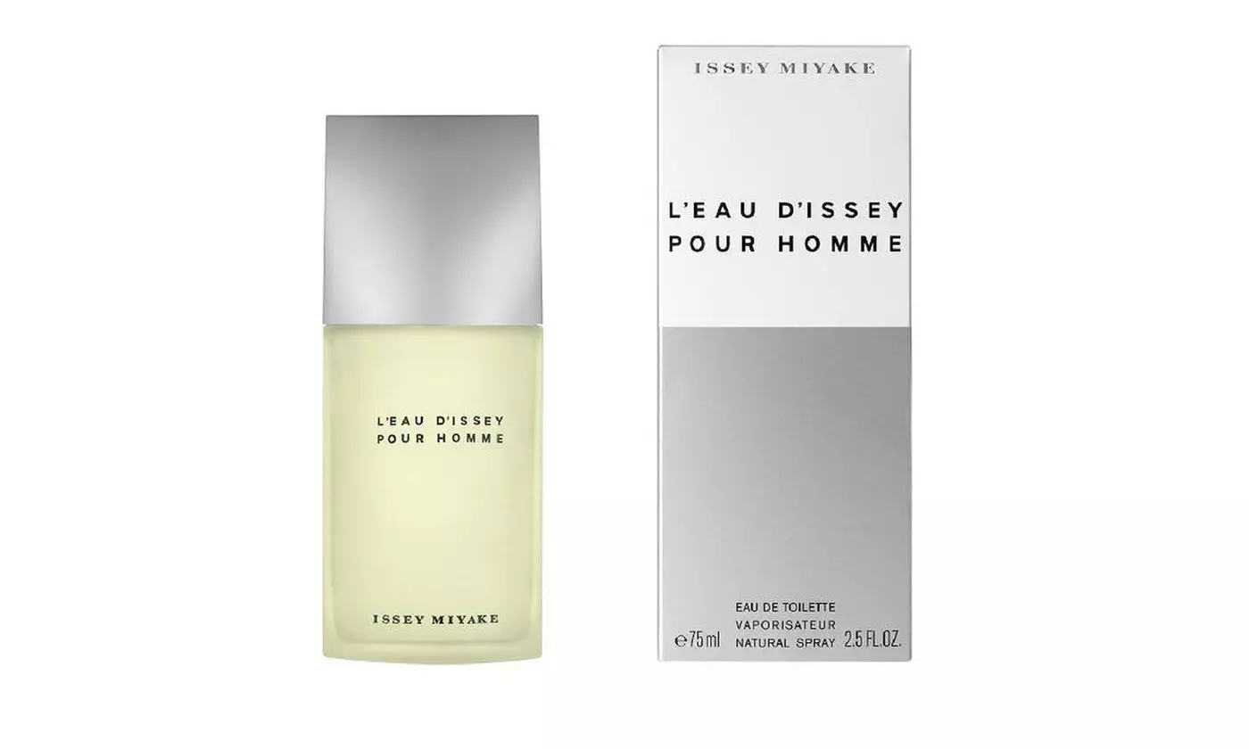 Eau de toilette pour homme Eau D'Issey ou Carolina Herrera